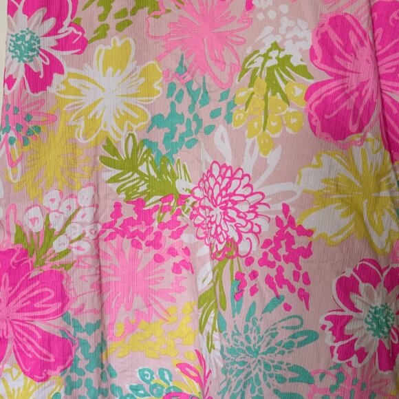 Tommy Bahama Girls Sleeveless lined dress‎ flowers pink Size 8 - Picture 2 of 7